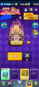 Conta Clash Royale 5005 Troféus - Ligas Liberadas