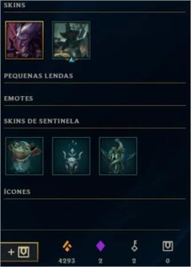 Conta lol diamante 1 83 skins - League of Legends