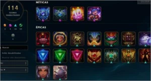 Conta lol diamante 1 83 skins - League of Legends