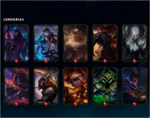 Conta de League of Legends Platina 4 LOL