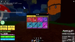 Conta level 2600 + CDK + Dough despertada - Roblox