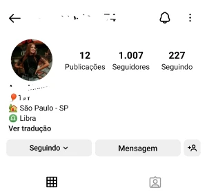 Conta Instagram antiga 1k seguidores reais - Redes Sociais