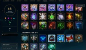 CONTA DE LOL COM KAYLE JUÍZA E 7 SKINS MÍTICAS - League of Legends
