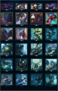 CONTA DE LOL COM KAYLE JUÍZA E 7 SKINS MÍTICAS - League of Legends