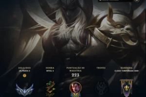 Conta com Aatrox prestígio 2.0  e Annieversário - League of Legends LOL