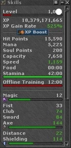EK 1000+ no server Safebra (OT Server BR OPT-PVP) - Tibia