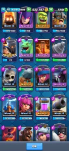 Clash Royale, Nível 47+, Arena 26, 10700 troféus
