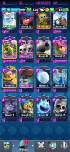 Clash Royale, Nível 47+, Arena 26, 10700 troféus