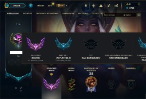 Mestre com 31 Champs e 3 Skins + 5 Fragmentos - League of Legends LOL