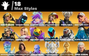 >>Conta Fortnite | 69 Skins | Lara Croft |