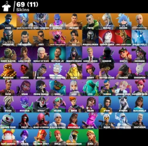 >>Conta Fortnite | 69 Skins | Lara Croft |