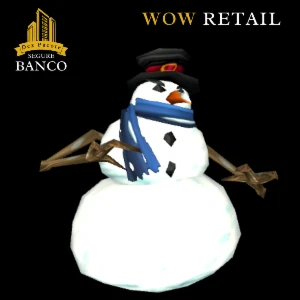 Mascote WoW - SNOWMAN (World of warcraft - Retail) Mini