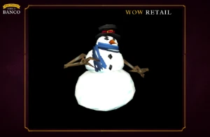 Mascote WoW - SNOWMAN (World of warcraft - Retail) Mini - Blizzard