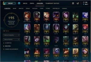 ⫷ CONTA LVL 137 • 19 SKINS • ESPÓLIOS • UNRANKED S9 • MT+ ⫸ - League of Legends LOL