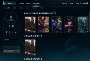 CONTA DE LOL PLATINA 80 REAIS - League of Legends