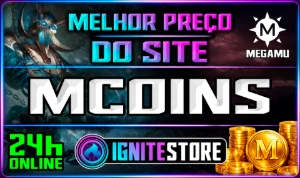 Mega Mu - Mcoin -  Melhor Preço Do Site