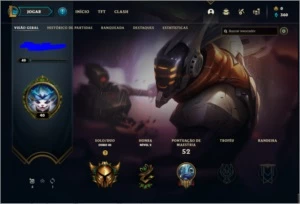 vendo conta lol - League of Legends