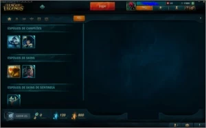 CONTAS COM SKIN LENDARIAS UMA COM JINX E OUTRA COM DARIUS - League of Legends LOL