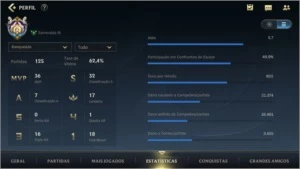 ESMERALDA III WIN RATE 62,4% + 17 SKINS + 42 CAMPEÕES - League of Legends: Wild Rift LOL WR