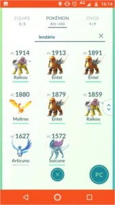 Conta Pokemon Go lvl 28 - Pokémon
