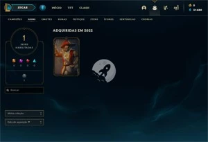 Conta Platina 4 - Smurf LOL (league of legends) ELOMOON