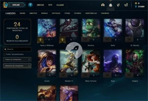 Conta Platina 4 - Smurf LOL (league of legends) ELOMOON