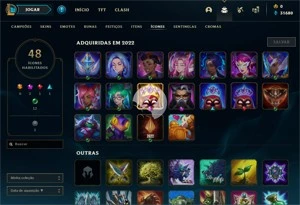 Conta Platina 4 - Smurf LOL (league of legends) ELOMOON