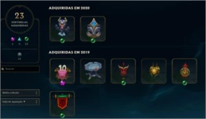 Conta Lol Todos Champs + Eternos + 18k EA - League of Legends