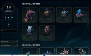 Conta Lol Todos Champs + Eternos + 18k EA - League of Legends