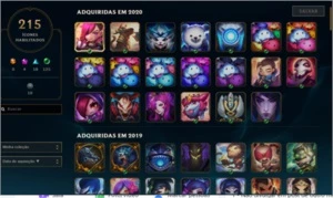Conta Lol Todos Champs + Eternos + 18k EA - League of Legends