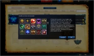 CONTA GOLD 1 - BORDA PLAT. // R$150 - League of Legends LOL