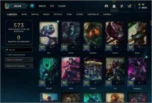 Conta Bronze 2 com 148 Champs e 158 Skins - League of Legends LOL