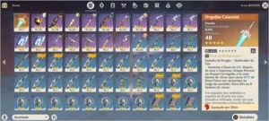 Genshin Impact  Venti, Zhongli, Diluc, Mona, Jean, Qiqi AR41