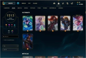 Conta League of Legends LOL