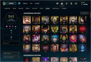Conta League of Legends LOL