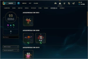 Conta League of Legends LOL