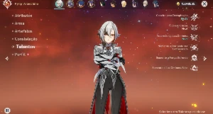 Conta de Genshin com Arlecchino c5+Bis - Genshin Impact