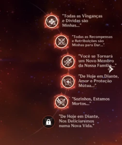 Conta de Genshin com Arlecchino c5+Bis - Genshin Impact