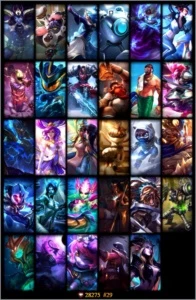 Conta prata 2 borda de GOLD - League of Legends LOL