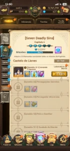 Cc 7Ds Time Demônios + Tristan - Seven Deadly Sins