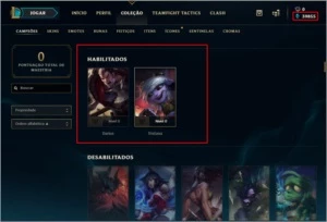 Conta UNRANKED | NVL 30 | 2 CAMPEÕES | 39855 ESSÊNCIAS AZUIS - League of Legends LOL