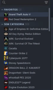 Conta Steam com vários jogos TOP - Outros