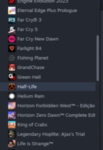 Conta Steam com vários jogos TOP - Outros