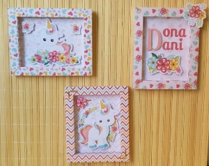 Kit Unicórnio com 50 Peças Montadas e Laços - Artesanato e Personalizados