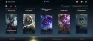 Mestre + 61% de win + 9 skins - League of Legends: Wild Rift LOL WR