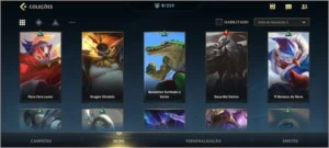 Mestre + 61% de win + 9 skins - League of Legends: Wild Rift LOL WR