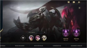 Mestre + 61% de win + 9 skins - League of Legends: Wild Rift LOL WR