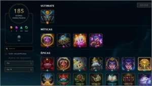 CONTA GOLD 4 - MUITAS SKINS - PREÇO DE VENDA - League of Legends LOL