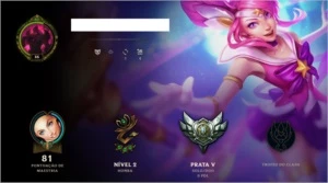 Conta PRATA V - Poucos campeões e algumas Skins - League of Legends LOL