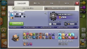 Conta Clash of Clans CV11